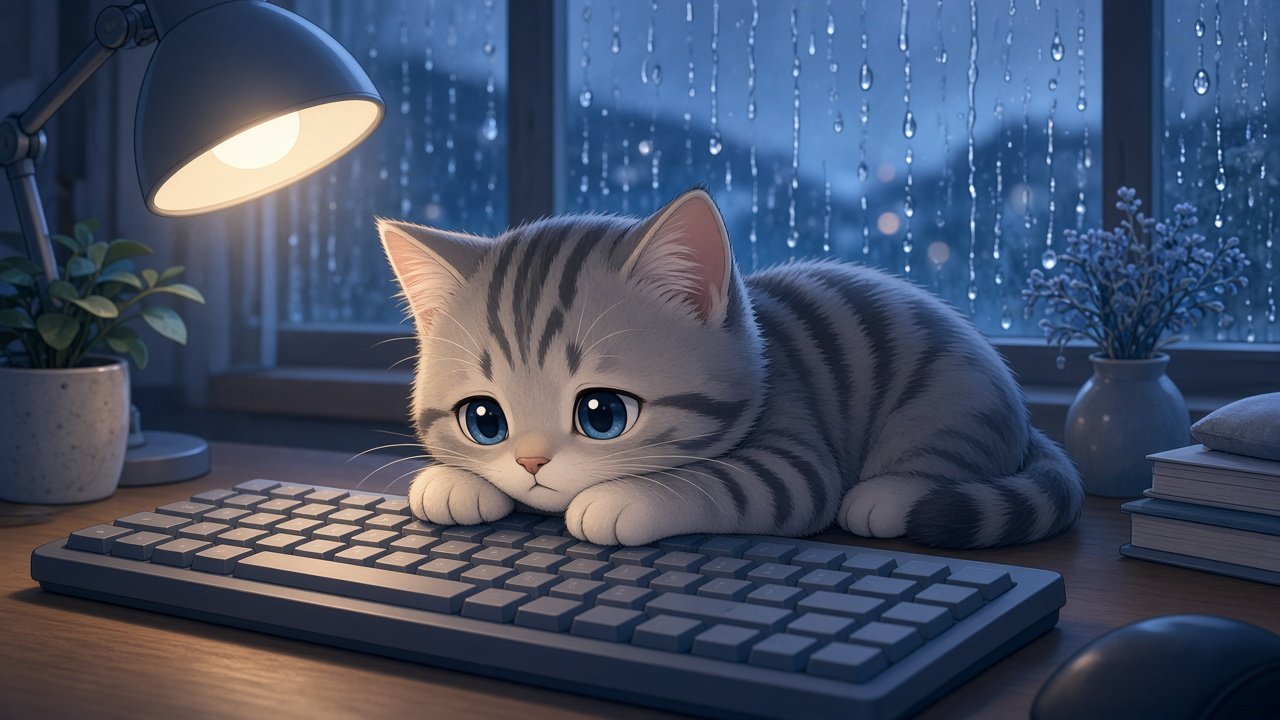 发愁的雨夜